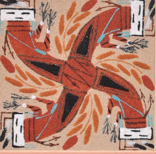 Navajo sandpainting - navajo,
