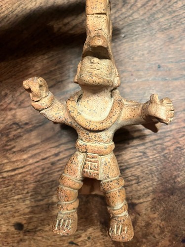Tonfigur adler krieger - tonfigur, adler-krieger