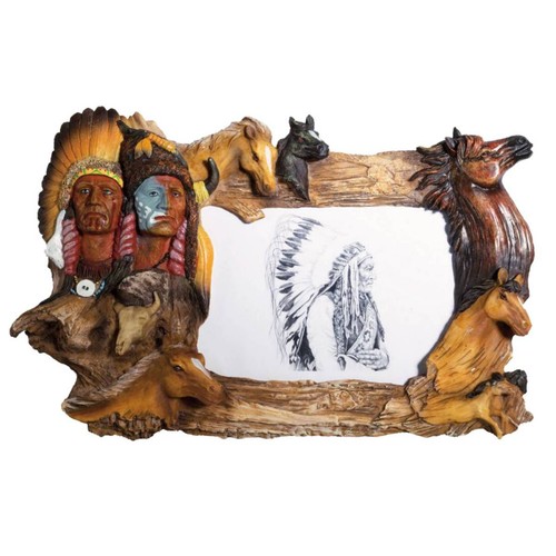 Bilderrahmen indianer - bilderrahmen,