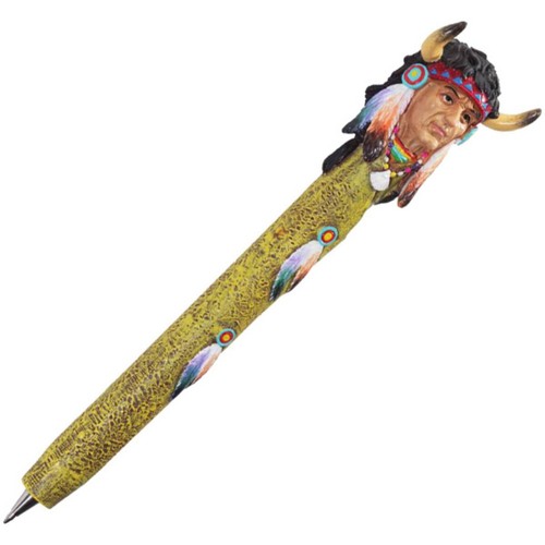 Kugelschreiber indianer mit - kugelschreiber,