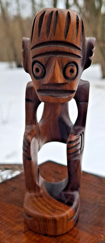 Ebenholz figur yucahú - ebenholz,