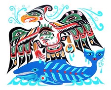 SIMON DICK  | Adler und Wal