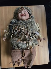 Indianer Sammlerpupoe aus der