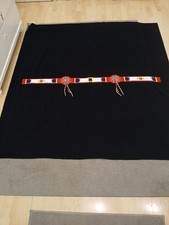 Decke Wolle Indianer Trapper