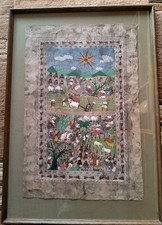 Amate Rinden Gemälde