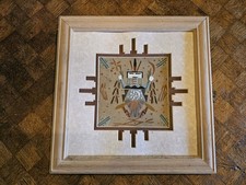 Sandbild Navajo Indianer Kunst