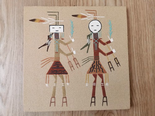 60er navajo sandpainting - 60er,