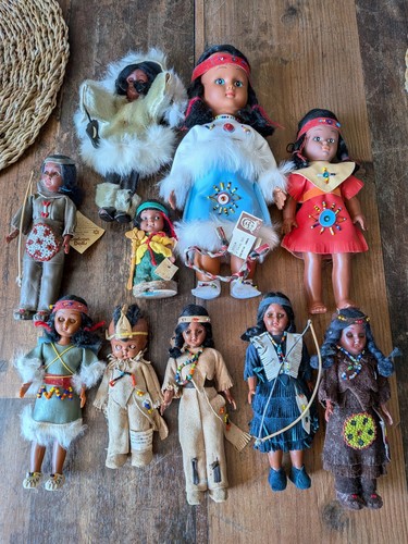Carlson dolls native americans - dolls,