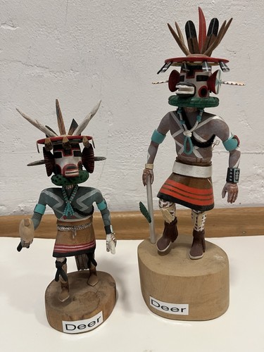 Zwei originale hopi katchina - hopi,